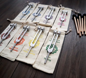 Kit de 9 Diapasons Chakra pour Thérapie Sonore et Guérison ADN - Instrument Musical - Product Image 4