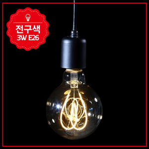 [Vitson] Edison LED <b>Globe</b> Bulb Heart High Quality 2200K E26 G95 3W-HEART KOR Style 246169 - Product Image 4