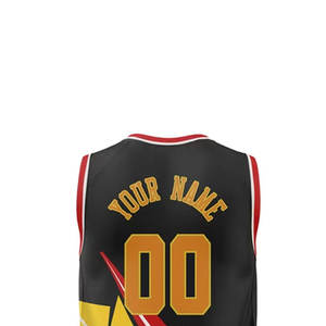 ชุดบาสเก็ตบอลแบบกำหนดเองพร้อมโลโก้ทีม พิมพ์ลายคุณภาพสูง เย็บอย่างดี ราคาแข่งขัน รุ่นใหม่ บริการ OEM - Product Image 5