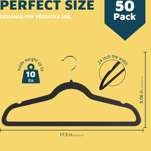 Fabricant OEM/ODM Vietnamien – Cintres en Velours Antidérapants Écologiques Moulés par Injection, Gain de Place pour Armoire et Penderie - Product Image 2