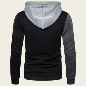 Sudadera con Capucha para Hombre, Talla Grande, Otoño, con Logotipo Personalizado, Impresión en Serigrafía, Color Sólido, 100% Algodón Felpa, Color Personalizado - Product Image 2