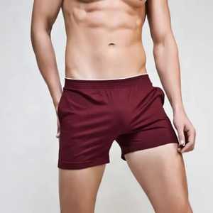 OEM Wholesale <b>Custom</b> Design High-Rise Men Underwear Breathable Cotton Made <b>Boxer</b> Briefs <b>Custom</b> Logo and Color High Quality - Product Image 5
