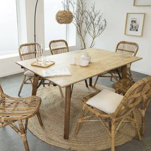 โต๊ะอาหารไม้มะม่วง แวนดาน่า นิมบัส โนวาลา - Product Image 2