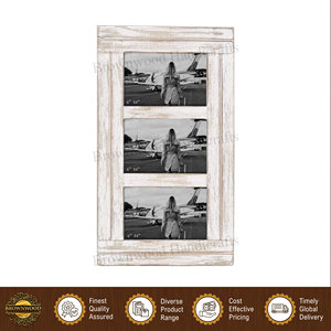 Best Market Price Home Decorative Wall Mount <b>White</b> Wash Finished Color Hand Carved Mango Wood 100% Natural MDF Photo <b>Frames</b> - Product Image 6