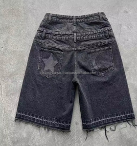 Pantalones Cortos Casuales de Verano para Hombre de Alta Calidad, Diseño de Doble Cintura, Efecto Desgastado por el Sol, Personalizados, Transpirables, Directo de Fábrica - Product Image 6