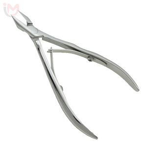Professional Heavy Duty Stainless Steel Toenail Nipper Clipper Podiatry Thick Nail Cutter Pedicure Care Scissors <b>Lock</b> Catch OEM - Product Image 4