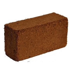 Blocs de tourbe de coco compressée biodégradables et écologiques, légers, à haute teneur en EC, 5 kg, vente en gros, fibres de coco naturelles, PH 5.5-6.8 - Product Image 1