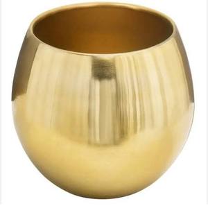 Vase à fleurs en aluminium de luxe, fait main, au design moderne, pour mariage et décoration intérieure de fleurs séchées de Pâques - Product Image 4