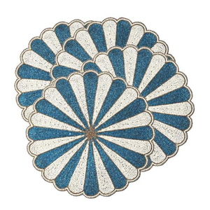 Mantel Individual Clásico de 5mm con Bordado Hecho a Mano y Cuentas de Cristal, Ideal para Fiestas, Eventos Festivos y Decoración del Hogar - ¡Oferta Caliente! - Product Image 5