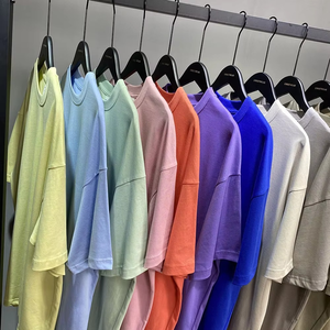 T-shirt Oversize da Uomo 2026 Geo Brothers in Tessuto Felpato Goffrato a Maniche Corte, Traspirante e ad Asciugatura Rapida, Stile High Street - Product Image 4