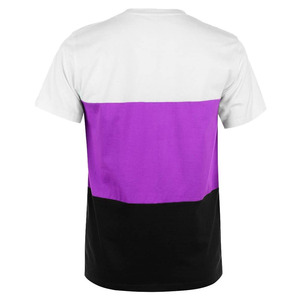 เสื้อยืดแขนสั้นผู้ชายสีฟ้าอ่อน ผ้าฝ้าย 100% น้ำหนัก 180 กรัม เป็นมิตรกับสิ่งแวดล้อม คอเฮนลีย์ ทรงปกติ สวมใส่สบาย สีพื้น - Product Image 3