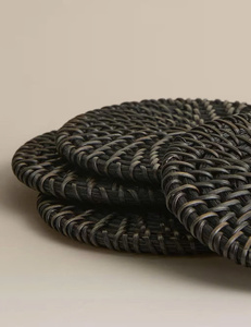 Juego de Posavasos de Ratán de Diseño Exclusivo y Alta Calidad con Sensación Natural al Tacto - Product Image 3