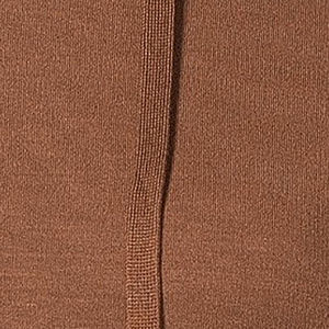 LOVENA WEAR Women's <b>Brown</b> Hooded Sweatshirt Pockets Tassel Regular Fit 100% Cotton Anti-Pilling Breathable Winter Casual Wear - Product Image 2