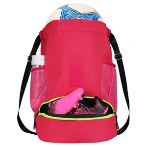 Mochilas de Fútbol Plegables y Suaves con Impresión Personalizada, Bolsas para Jugadores de Fútbol, Transpirables e Impermeables, Equipamiento Deportivo para Equipos, OEM, Exportación de Pakistán - Product Image 1