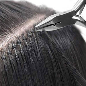 Kit d'outils de pose et de retrait d'extensions de cheveux en acier inoxydable pour extensions à micro-anneaux, équipement de salon - Product Image 6