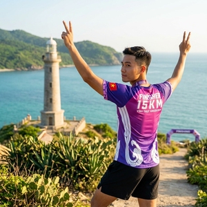 Camiseta Deportiva Personalizada para Correr, Uniforme de Equipo de Maratón, Proveedor OEM, Absorbe la Humedad, Unisex, Manga Corta, Poliéster - Product Image 6