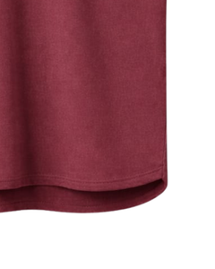 Débardeur sans manches bordeaux pour homme – Gilet de sport décontracté en coton respirant pour l'été – T-shirt athlétique coupe ample pour l'entraînement - Product Image 5