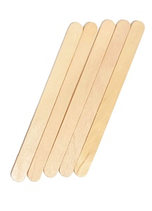 Bâtonnets de crème glacée en bois écologiques à texture fine, en bois de bouleau de qualité alimentaire pour restaurants, événements et usage domestique - Product Image 2