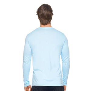 Camisetas de manga larga con cuello en V, último diseño, informales, de color sólido, para hombre, de verano, tejido de punto, personalizadas, suaves, para hombre - Product Image 6