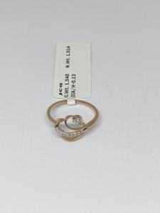 Elegante Anillo de Diamantes Chapado en Rodio de Oro Amarillo de 14K para Mujer, Certificado por IGI, Diseño Clásico, Joyería de Lujo para Boda, Color G-H - Product Image 5