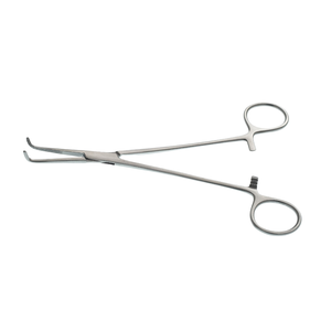 Pinces manuelles de prélèvement en acier inoxydable de qualité supérieure, 7,25 pouces, à angle droit, hémostatiques, réutilisables, pour la chirurgie des tissus profonds - Product Image 1