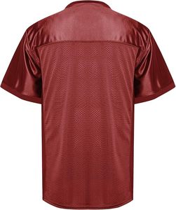 Blank Football Jerseys for Men Mesh Polyester Plain Football Shirt Pullover <b>Sports</b> Clothing Sublimation Print <b>Sport</b> <b>Apparel</b> Wear - Product Image 2