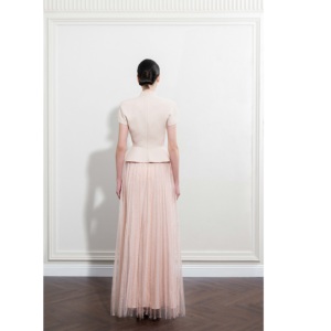 Conjunto de Falda y Vestido de Alta Costura para Mujer, Falda Larga NORAH, Faldas Largas de Cintura Alta para Mujer con una Silueta Recta y Fluida - Product Image 2