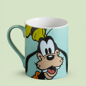 Donald Duck Ceramic Coffee <b>Mug</b> Blue <b>Yellow</b> Cartoon Design Screen Printed Dishwasher Safe Home Use Business Gift - Product Image 3