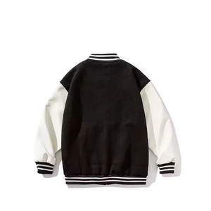 Chaqueta Letterman Premium, Estilo Urbano, 100% Lana, Manga Larga, Chaqueta Varsity Deportiva, Precio de Fábrica, Chaqueta de Béisbol Económica para Hombre - Product Image 3