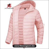 Blouson d'hiver chaud pour femme, respirant, en nylon, avec fermeture éclair, style uni, réversible, imperméable, coupe-vent, séchage rapide