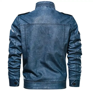 JAYCAN SPORTS Nouvelle Veste en Jean Style Tendance avec Doublure Polaire Respirante et Écologique, Col Rabattu, Coupe Ajustée Extensible pour Homme - Product Image 4