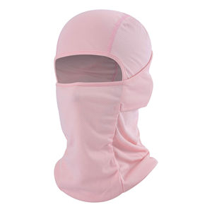 Balaclava unisexe rose, couvre-visage intégral, respirant, imperméable, polyester/coton, pour le ski en plein air, pour adultes, 56-58 cm - Product Image 1