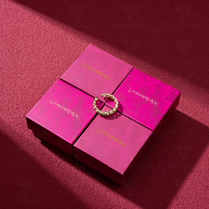 Cajas de Joyería de Lujo Autoarmables con Asa y Forro de Algodón, Cierre Magnético, Empaque Ecológico para Pequeñas Empresas - Product Image 3