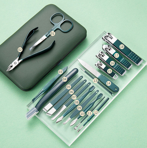 Kit professionnel d'accessoires pour manucure et pédicure, kit de beauté en acier inoxydable pour manucure et pédicure - Product Image 3