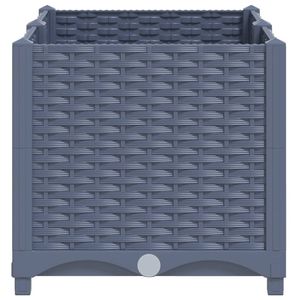 Lit de jardin surélevé 31.5 "x 15.7" x 15 "en polypropylène pour ensembles extérieurs - Product Image 4