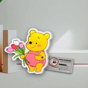 Extensiones de Pestañas Magnéticas Acrílicas en Forma de Corazón Personalizables para el Día de San Valentín - Herramienta de Belleza Reutilizable y Duradera - Product Image 1