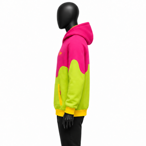 Hoodie long unisexe personnalisé pour le snowboard, imperméable, coupe oversize, chaud en polaire pour l'hiver, style streetwear sportif - Product Image 2