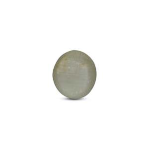 Catseye Loose Gemstone 3.1 Carat 10x12mm Heart Cut for Fine Jewelry - Product Image 2