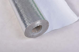 Aislamiento Térmico para Paredes, Lámina de Aluminio Laminada con Tela Tejida Resistente para Aislamiento de Paredes Exteriores - Product Image 2