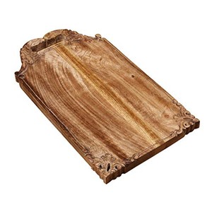 เขียงไม้ชีแชมทำมือพร้อมหูจับเชือก - ขายส่ง - Product Image 3