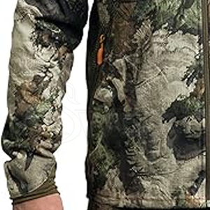 เสื้อฮู้ดลายพรางแบบกำหนดเอง เสื้อผ้าดีไซน์เนอร์พร้อมกระเป๋า ผู้ผลิตเสื้อฮู้ดลายพรางทางยุทธวิธี เสื้อฮู้ดลายพรางสำหรับการล่าสัตว์สำหรับผู้ชาย ทันสมัย - Product Image 3