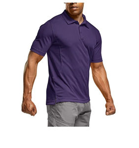 Polos transpirables para hombre, de 3 botones, de secado rápido, de manga larga, tácticos, de punto piqué, para hombre - Product Image 4