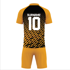Maillot de football pour le jour du match, ensemble uniforme de football prêt à l'emploi, tissu performant respirant, kit de sport d'équipe, article très demandé - Product Image 3