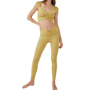 Latest Design High Quality Women Yoga <b>Legging</b> Clothing Sports Wear Pants Ladies <b>Gym</b> Wear Fitness <b>Legging</b> for Woman - Product Image 2