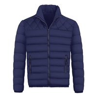Vêtements décontractés en gros, vêtements de rue, veste d'hiver matelassée, veste à bulles imperméable personnalisée pour hommes