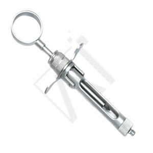 Seringue d'anesthésie dentaire Accuram Silver, réutilisable, en acier inoxydable, avec aspiration, équipement dentaire - Product Image 2