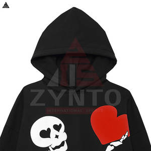 Sudadera con Capucha de Algodón 100% para Hombre, Calidad Superior, Diseño Clásico con Estampado, Personalizable, Otoño - Product Image 6