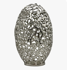 Handcrafted Metal Tabletop Vase with Premium Quality Finish Contemporary Design <b>Lightweight</b> for Home & Restaurant Decor - Product Image 3