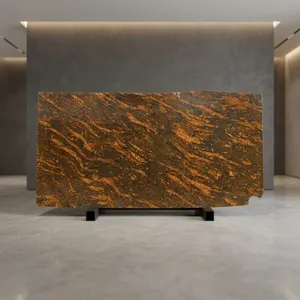 Best Quality Marqino Gold Granite Natural <b>Stone</b> Slab Smooth Finish Premium Material for Construction and Decoration Use - Product Image 1
