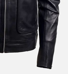 Veste en cuir pour homme, best-seller, mode masculine, vêtements de moto décontractés de qualité supérieure, fournisseur, meilleur prix - Product Image 3